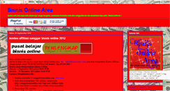 Desktop Screenshot of bisnis-online-area.blogspot.com