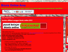 Tablet Screenshot of bisnis-online-area.blogspot.com