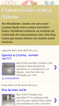 Mobile Screenshot of construindocomaalinne.blogspot.com
