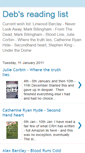 Mobile Screenshot of debsreadinglist.blogspot.com
