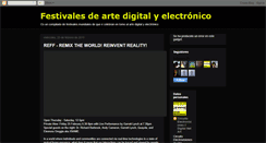 Desktop Screenshot of digitalfestart.blogspot.com