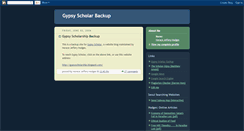 Desktop Screenshot of gypsyscholarshipbackup.blogspot.com