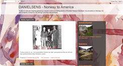 Desktop Screenshot of danielsen-genealogy.blogspot.com