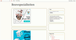 Desktop Screenshot of bouwspecialiteiten.blogspot.com