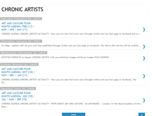 Tablet Screenshot of chronic-artists.blogspot.com