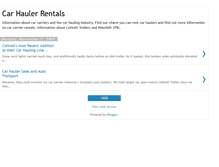Tablet Screenshot of carcarriers.blogspot.com