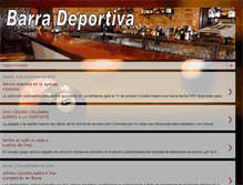 Tablet Screenshot of barradeportiva1.blogspot.com
