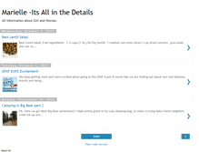 Tablet Screenshot of marielle-itsallinthedetails.blogspot.com