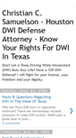 Mobile Screenshot of dwihoustonattorney.blogspot.com