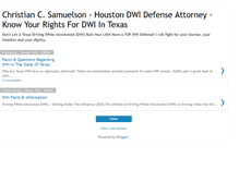 Tablet Screenshot of dwihoustonattorney.blogspot.com