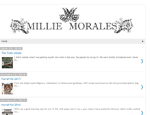 Tablet Screenshot of milliemorales.blogspot.com