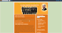 Desktop Screenshot of labilloscaracasboys.blogspot.com