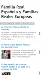 Mobile Screenshot of familias-reales.blogspot.com