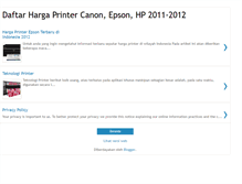 Tablet Screenshot of hargaprinter.blogspot.com