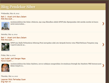 Tablet Screenshot of blogpendekarsiber.blogspot.com