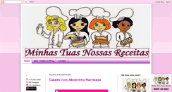 Desktop Screenshot of minhastuasnossasreceitas.blogspot.com