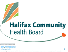 Tablet Screenshot of halifaxcommunityhealthboard.blogspot.com