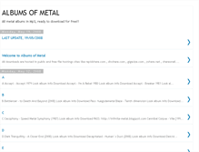 Tablet Screenshot of albumsofmetal.blogspot.com