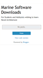Mobile Screenshot of marinesoftwaredownloads.blogspot.com