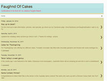 Tablet Screenshot of faughndofcakes.blogspot.com