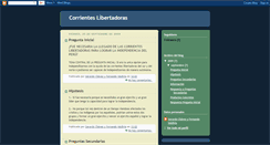 Desktop Screenshot of corrienteslibertadorasaqp.blogspot.com