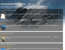 Tablet Screenshot of minhasemocoeseimpressoes.blogspot.com