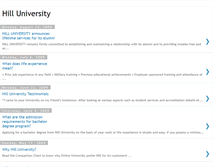 Tablet Screenshot of hilluniversity.blogspot.com