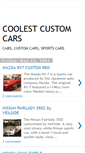 Mobile Screenshot of coolest-custom-cars.blogspot.com