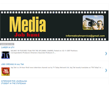 Tablet Screenshot of mediajobhunt.blogspot.com