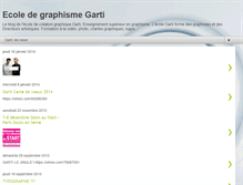 Tablet Screenshot of ecoledegraphismegarti.blogspot.com