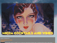 Tablet Screenshot of miccacocktailsandwines.blogspot.com