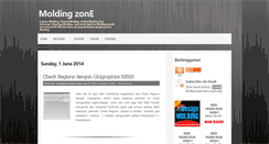 Desktop Screenshot of moldingzone.blogspot.com