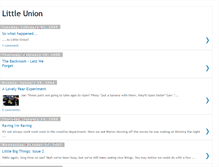 Tablet Screenshot of littleunion.blogspot.com