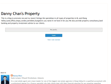 Tablet Screenshot of dannychanproperty.blogspot.com