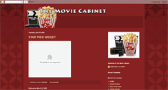 Desktop Screenshot of moviecabinetsection.blogspot.com