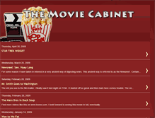 Tablet Screenshot of moviecabinetsection.blogspot.com