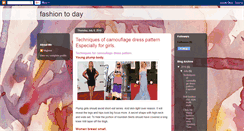 Desktop Screenshot of fashiontoday-night.blogspot.com