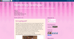 Desktop Screenshot of buttercupboutique.blogspot.com