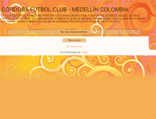 Tablet Screenshot of cordobafutbolclub2010.blogspot.com