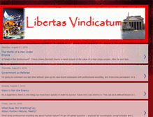 Tablet Screenshot of libertasvindicatum.blogspot.com