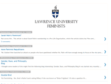 Tablet Screenshot of lawrencefeminists.blogspot.com