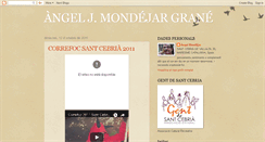 Desktop Screenshot of angelmondejar.blogspot.com