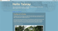 Desktop Screenshot of hellotalalay.blogspot.com