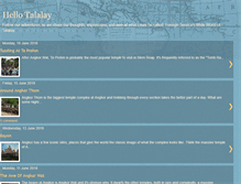 Tablet Screenshot of hellotalalay.blogspot.com