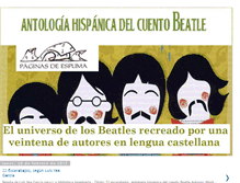 Tablet Screenshot of antologiadelcuentobeatle.blogspot.com