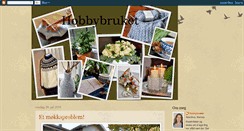 Desktop Screenshot of hobbybruket.blogspot.com