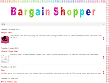 Tablet Screenshot of irishbargainshopper.blogspot.com