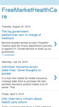 Mobile Screenshot of freemarkethealthreform.blogspot.com