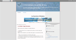 Desktop Screenshot of infoplus-tunisie.blogspot.com