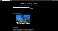 Desktop Screenshot of hotelsinsofia.blogspot.com